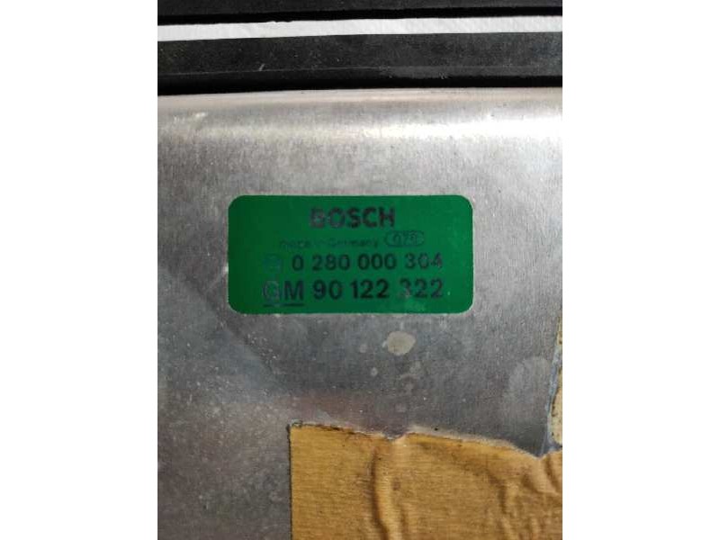 Recambio de centralita motor uce para opel ascona c sr / e referencia OEM IAM 0280000304 90122322 