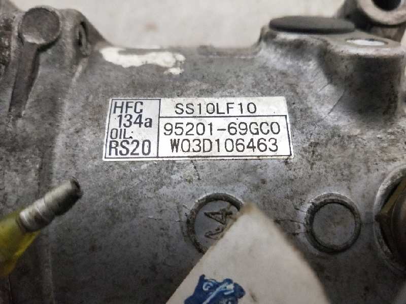 Recambio de compresor aire acondicionado para suzuki ignis rg (fh) referencia OEM IAM 9520169GC0 SS10LF10  Recambio de compresor aire acondicionado para suzuki ignis rg (fh) referencia OEM IAM 9520169GC0 SS10LF10