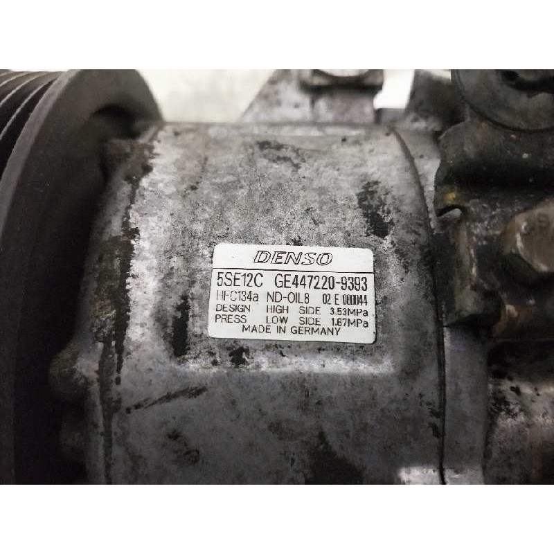 Recambio de compresor aire acondicionado para toyota avensis berlina (t25) 2.0 16v cat referencia OEM IAM 4472209393 5SE12C 
