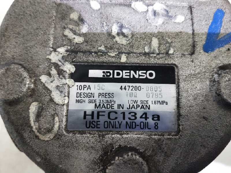 Recambio de compresor aire acondicionado para toyota carina (t19) referencia OEM IAM 4472000805 10PA15C 