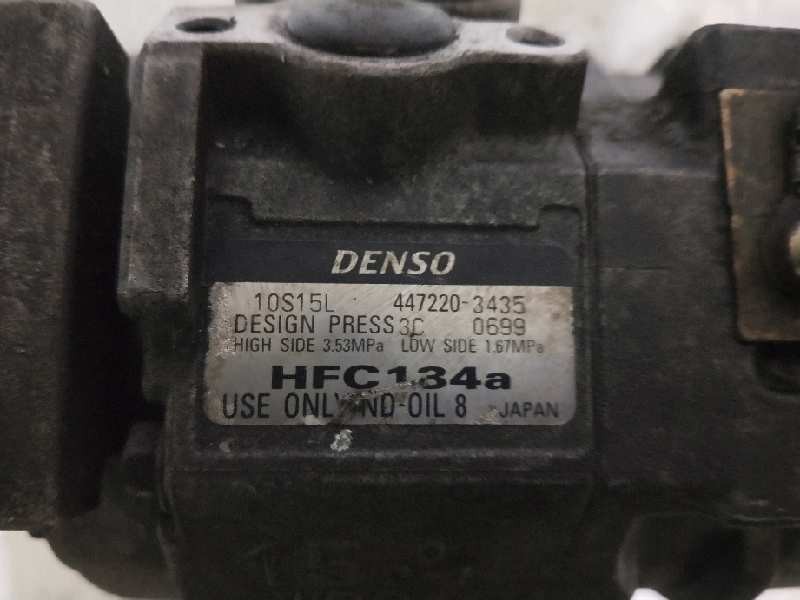 Recambio de compresor aire acondicionado para toyota avensis berlina (t25) referencia OEM IAM 4472203435 10S15L 