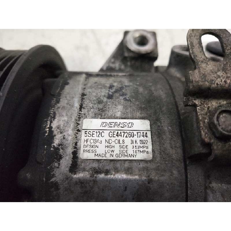 Recambio de compresor aire acondicionado para toyota corolla verso (r1) referencia OEM IAM 4472601744 5SE12C 
