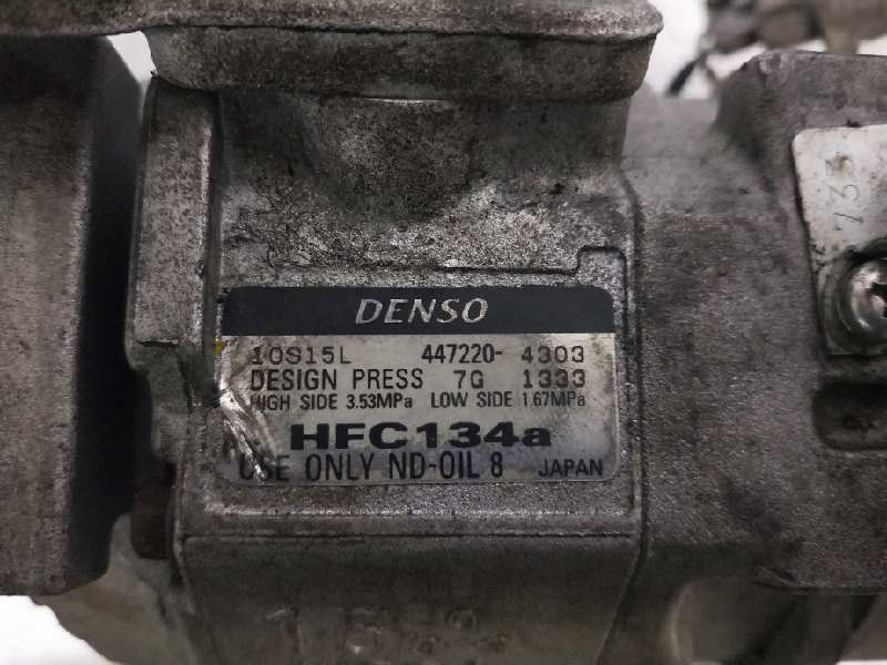Recambio de compresor aire acondicionado para toyota rav 4 (a2) referencia OEM IAM 4472204303 10S15L 