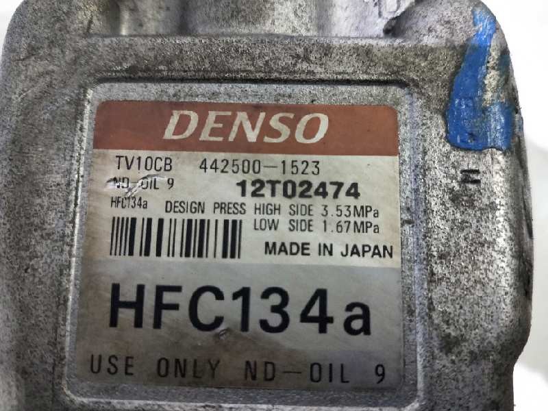 Recambio de compresor aire acondicionado para toyota corolla (e11) referencia OEM IAM 4425001523 TV10CB 