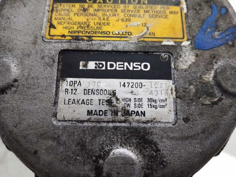 Recambio de compresor aire acondicionado para toyota celica (t20) referencia OEM IAM 1472001011 10PA17C 