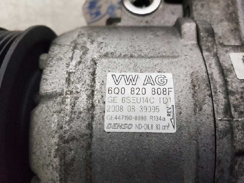 Recambio de compresor aire acondicionado para volkswagen polo (9n3) united referencia OEM IAM 4471908896 6Q0820808F 6SEU14CTD1