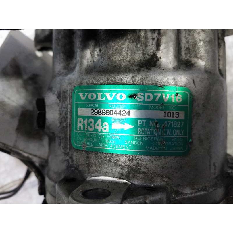 Recambio de compresor aire acondicionado para volvo serie 460 2.0 cat referencia OEM IAM SD7V161013 1013 471827