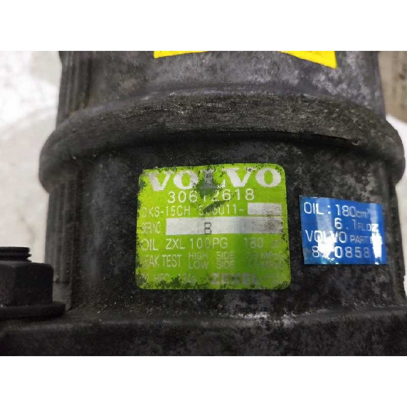 Recambio de compresor aire acondicionado para volvo s40 berlina 1.8 16v cat referencia OEM IAM 5060116725 8708581 DKS15CH 306126