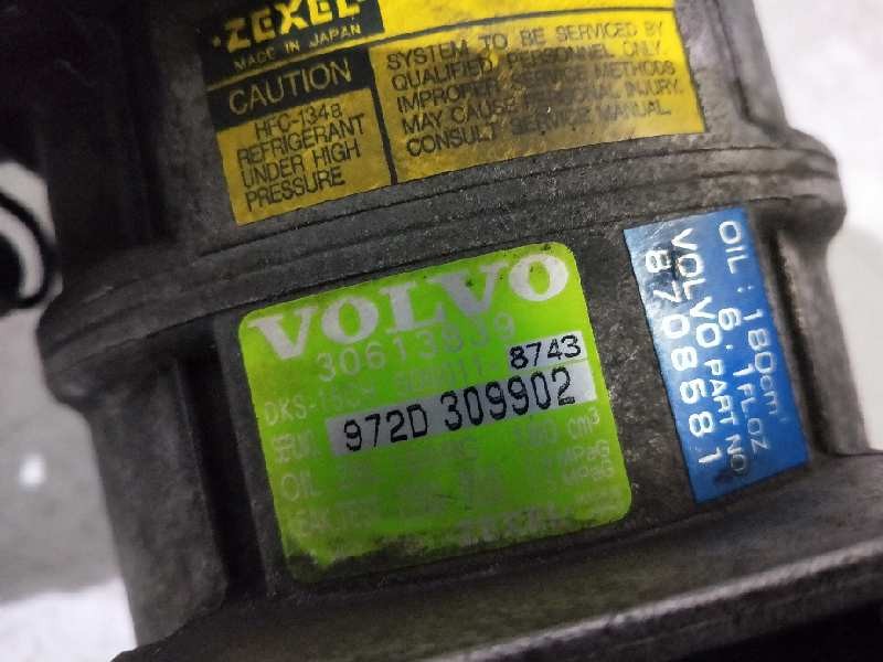 Recambio de compresor aire acondicionado para volvo s40 berlina 1.6 cat referencia OEM IAM 5060118743 8708581 30613839 DKS16CH