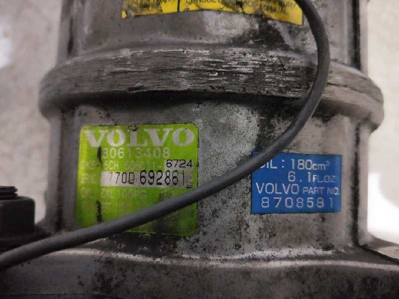 Recambio de compresor aire acondicionado para volvo s40 berlina 1.8 16v cat referencia OEM IAM 5060116724 8708581 30613408 DKS15