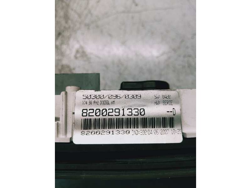 Recambio de cuadro instrumentos para renault laguna ii grandtour (kg0) dynamique confort referencia OEM IAM 8200291330 503000960