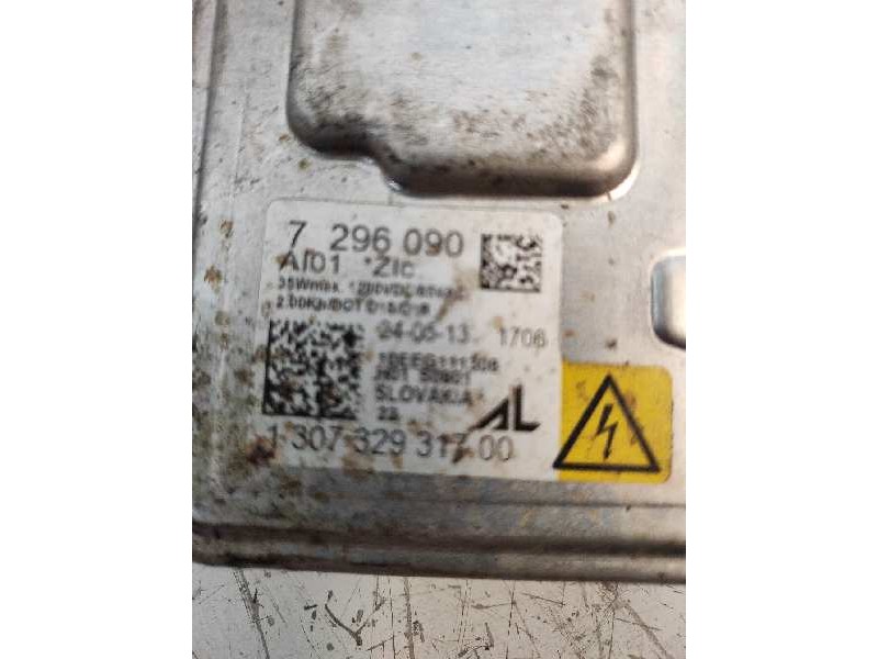 Recambio de centralita faros xenon para bmw serie 5 lim. (f10) 520d referencia OEM IAM 7296090 130732931700 63117318327