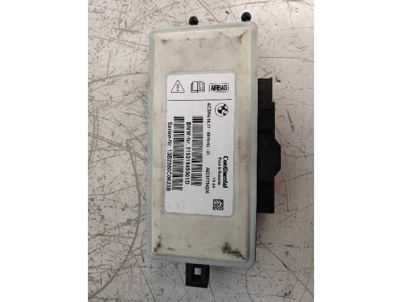 Recambio de centralita airbag para bmw serie 5 lim. (f10) 520d referencia OEM IAM A2C37764200 31931949301D 