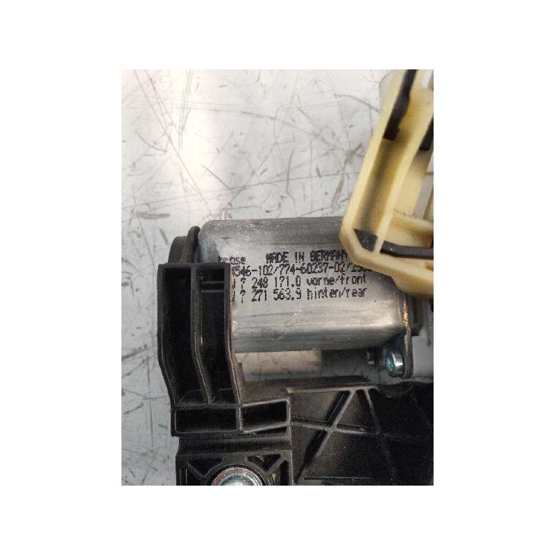 Recambio de elevalunas trasero izquierdo para bmw serie 5 lim. (f10) 520d referencia OEM IAM 914546102774 72715639 72481710 5135