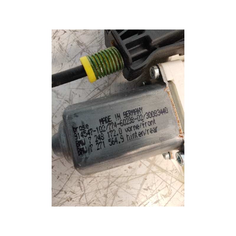 Recambio de elevalunas delantero derecho para bmw serie 5 lim. (f10) 520d referencia OEM IAM 914547102774 72715649 72481720 5133