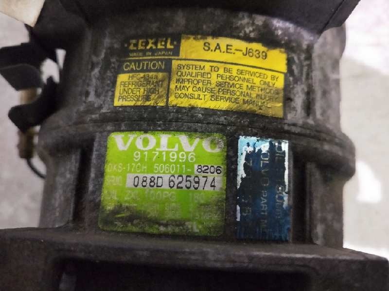 Recambio de compresor aire acondicionado para volvo s60 berlina 2.4 cat referencia OEM IAM 5060118206 8206 9171996 DKS17CH
