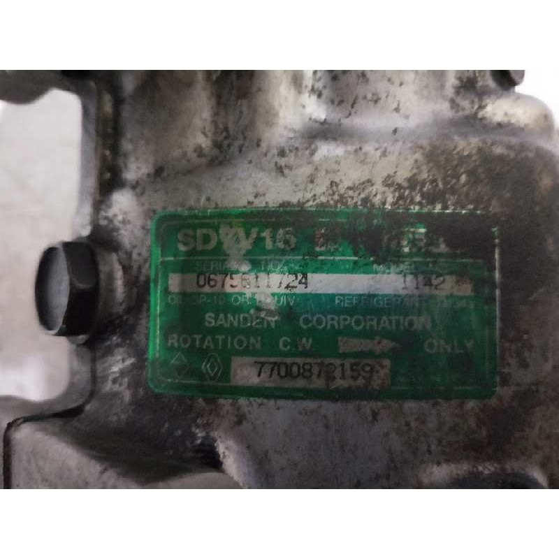 Recambio de compresor aire acondicionado para volvo s40 berlina 1.9 turbodiesel referencia OEM IAM SD7V191142 1142 7700872159