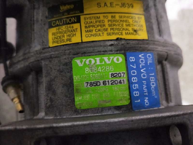 Recambio de compresor aire acondicionado para volvo s80 berlina referencia OEM IAM 5060118207 8708581 DKS17CH 8084286 Recambio de compresor aire acondicionado para volvo s80 berlina referencia OEM IAM 5060118207 8708581 DKS17CH 8084286