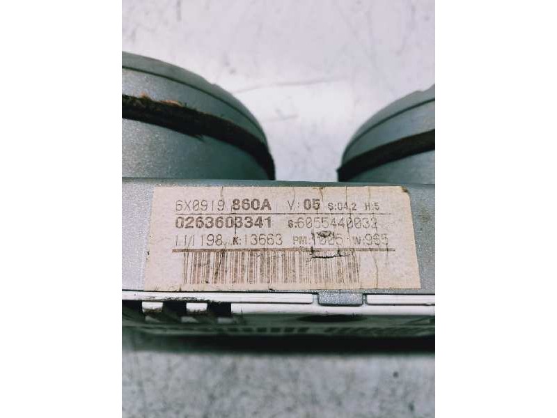 Recambio de cuadro instrumentos para volkswagen lupo (6x1/6e1) 1.7 sdi referencia OEM IAM 0263603341 6X0919860A 
