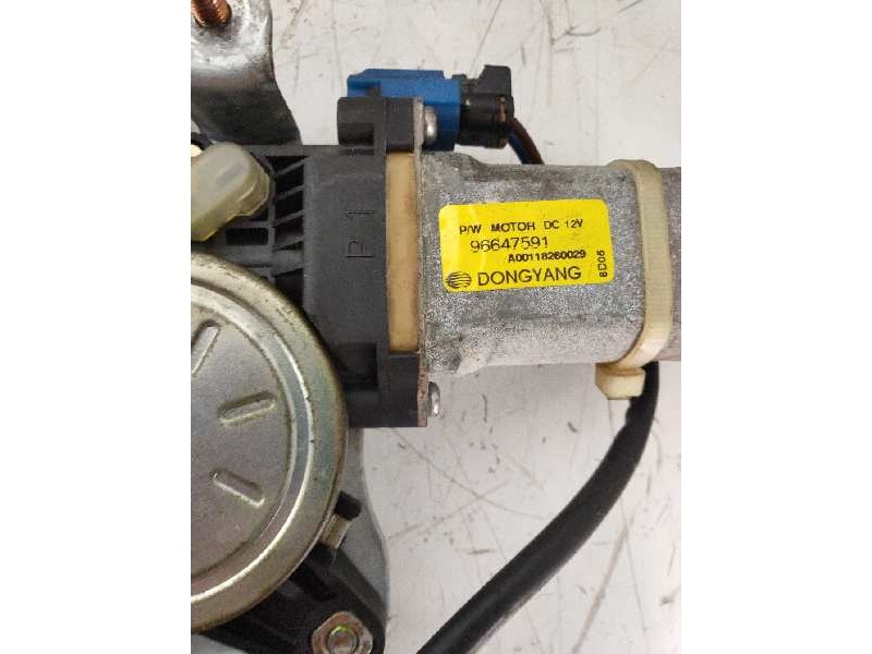 Recambio de elevalunas trasero izquierdo para chevrolet epica lt referencia OEM IAM 96647591  