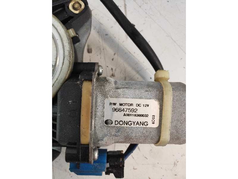 Recambio de elevalunas trasero derecho para chevrolet epica lt referencia OEM IAM 96647592  