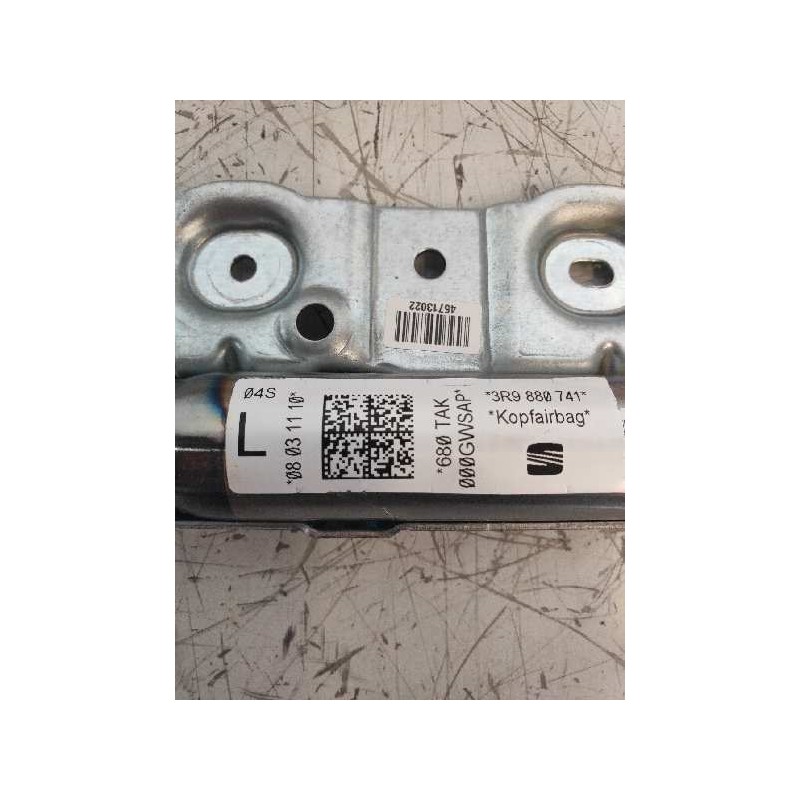 Recambio de airbag cortina delantero izquierdo para seat exeo st (3r5)(2009>) sport referencia OEM IAM 3R9880741  