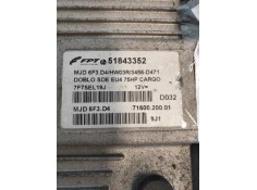 Recambio de centralita motor uce para fiat doblo cargo (223) 1.3 jtd referencia OEM IAM 51843352 MJD6F3D4 7160020001 2