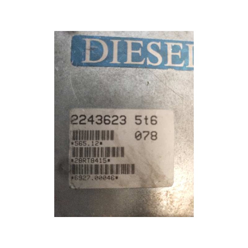 Recambio de centralita motor uce para bmw serie 5 berlina (e34) 524td referencia OEM IAM 0281001078 2243623 2242212