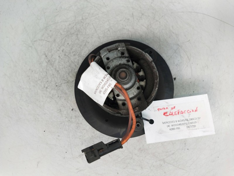 Recambio de motor calefaccion para mercedes clase b (w245) 180 cdi (245.207) referencia OEM IAM 1698200642  