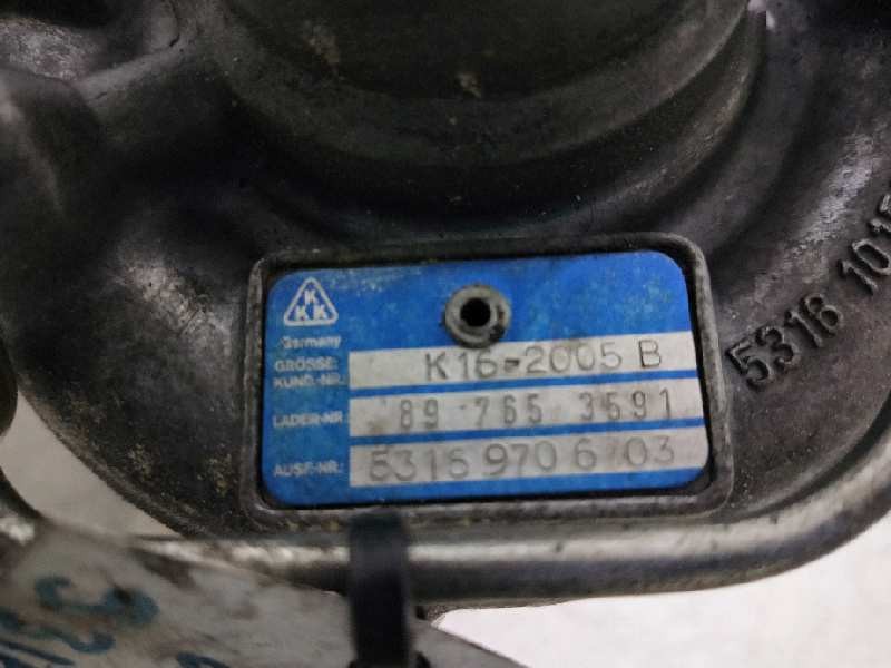 Recambio de turbocompresor para alfa romeo 75 2.0 referencia OEM IAM 53169706703 K162005B 