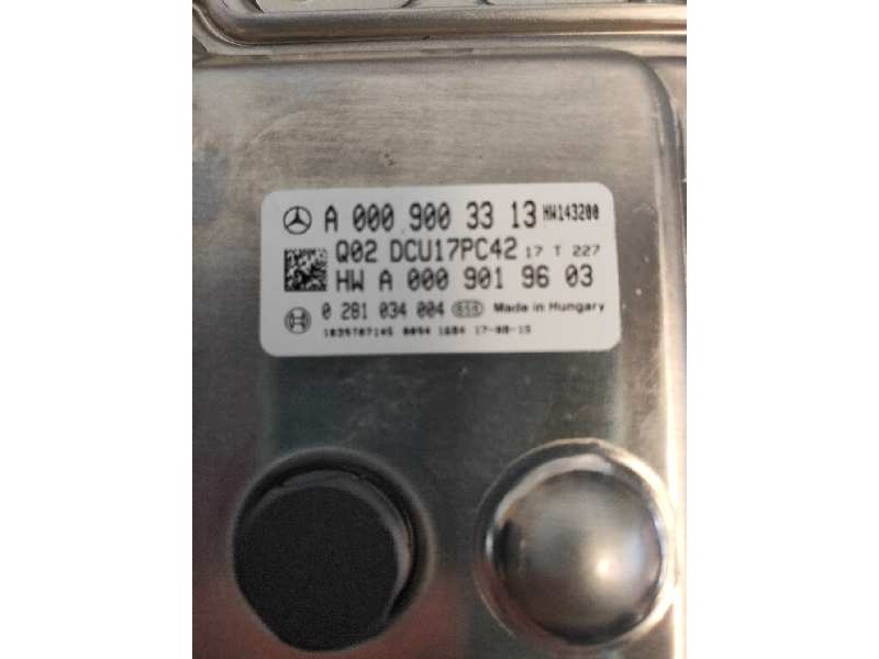 Recambio de modulo electronico para mercedes clase c (w205) lim. c 220 cdi bluetec (205.004) referencia OEM IAM A0009003313 A000