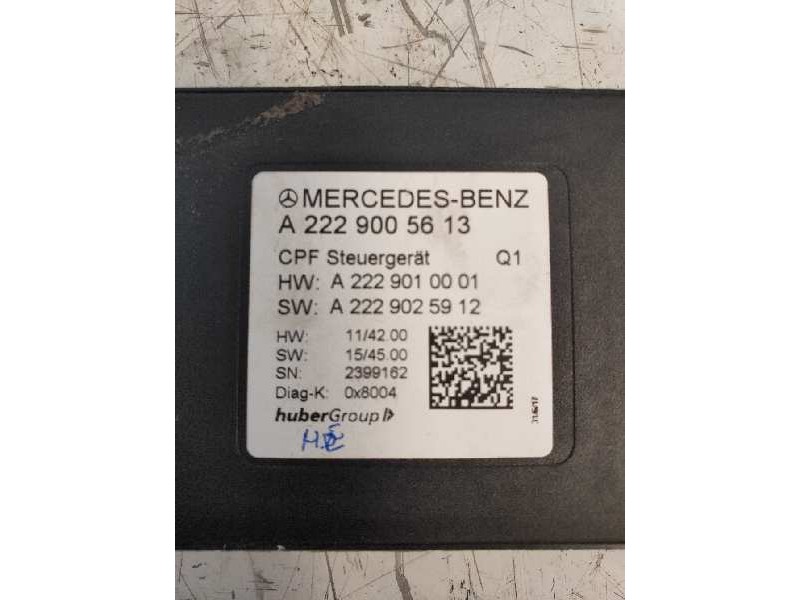Recambio de modulo electronico para mercedes clase c (w205) lim. c 220 cdi bluetec (205.004) referencia OEM IAM A2229005613 A222