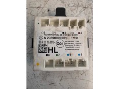 Recambio de centralita cierre para mercedes clase c (w205) lim. c 220 cdi bluetec (205.004) referencia OEM IAM A2059000728 TRASE