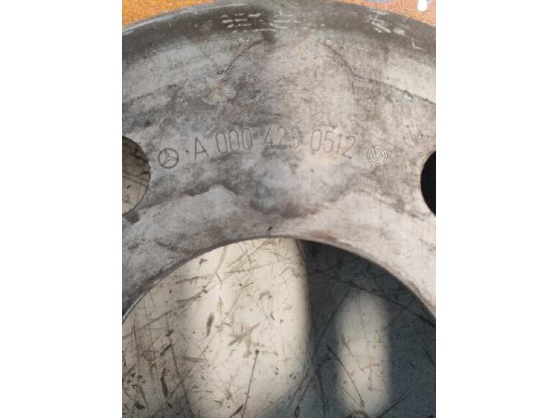 Recambio de disco freno trasero para mercedes clase c (w205) lim. c 220 cdi bluetec (205.004) referencia OEM IAM A0004230512  