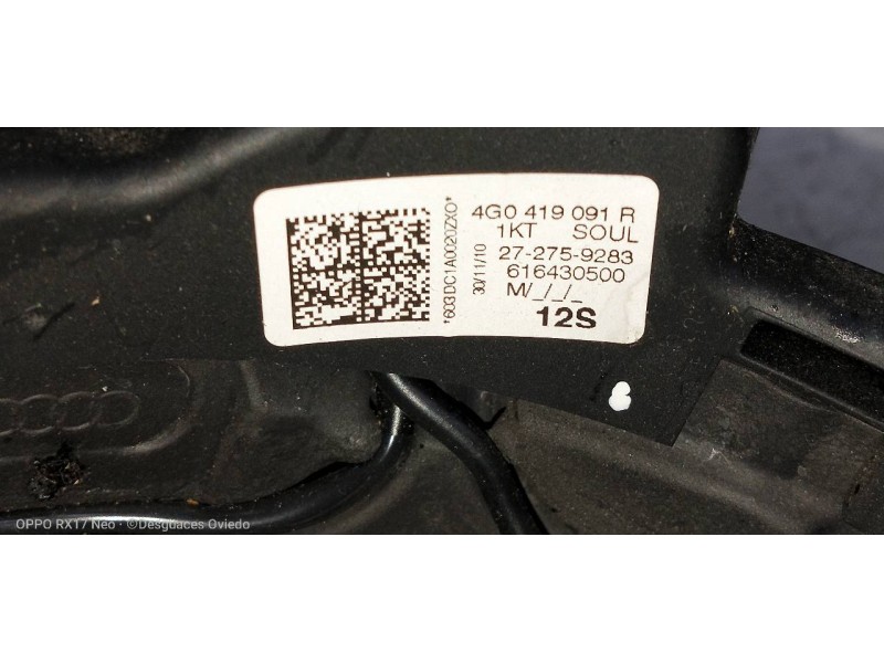 Recambio de volante para audi a1 (8x) attraction referencia OEM IAM 4G0419091R  