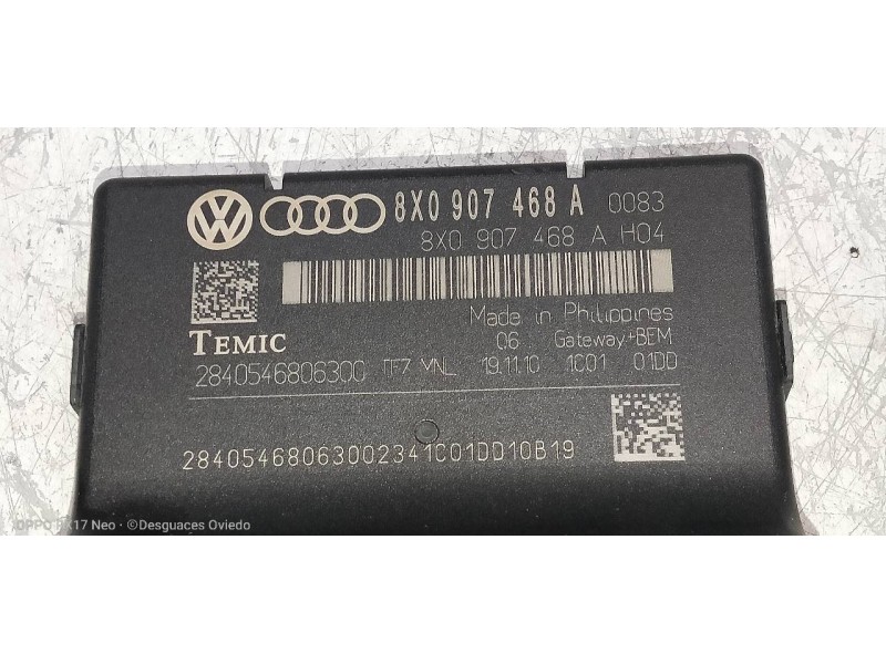 Recambio de modulo electronico para audi a1 (8x) attraction referencia OEM IAM 8X0907468A  