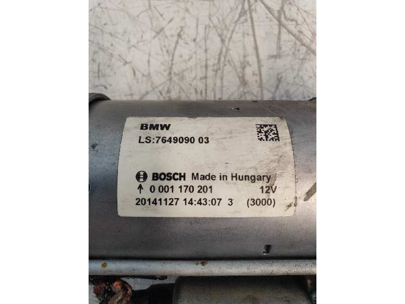 Recambio de motor arranque para mini mini (f56) cooper s referencia OEM IAM 0001170201 764909003 