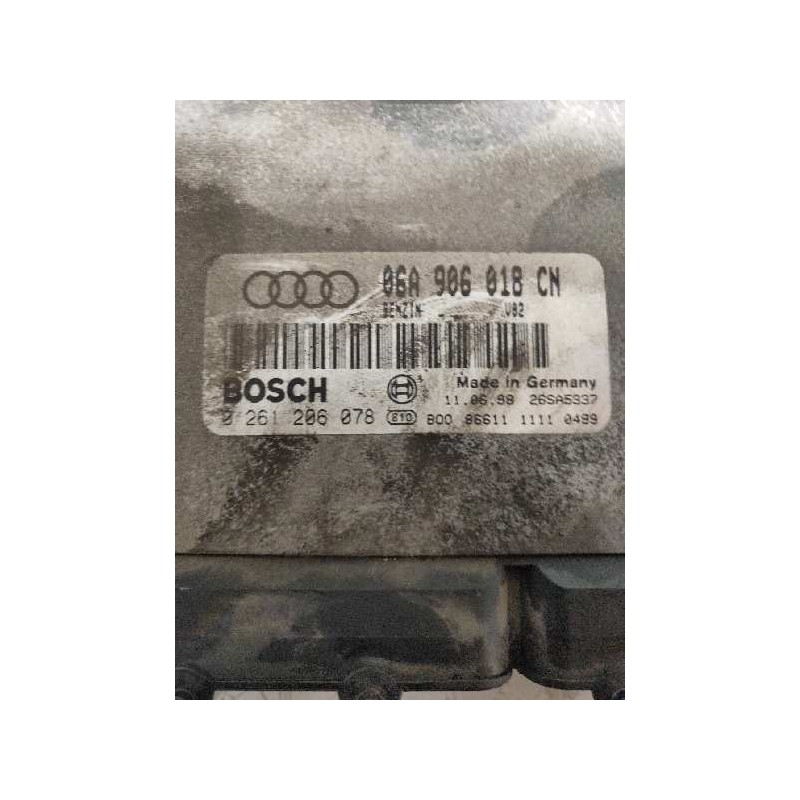 Recambio de centralita motor uce para audi a3 (8l) 1.8 ambiente referencia OEM IAM 0261206078 06A906018CN 