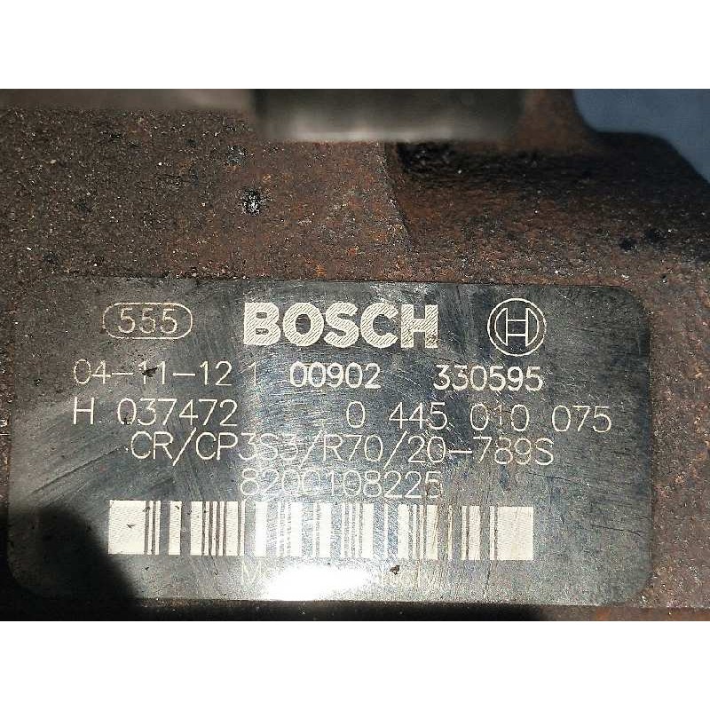 Recambio de bomba inyeccion para renault laguna ii (bg0) 1.9 dci diesel cat referencia OEM IAM 0445010075 BOSCH 