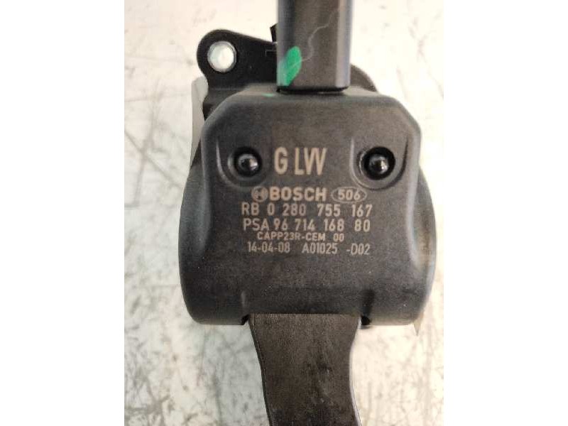 Recambio de potenciometro pedal para citroen ds5 style referencia OEM IAM 0280755167 9671416880 