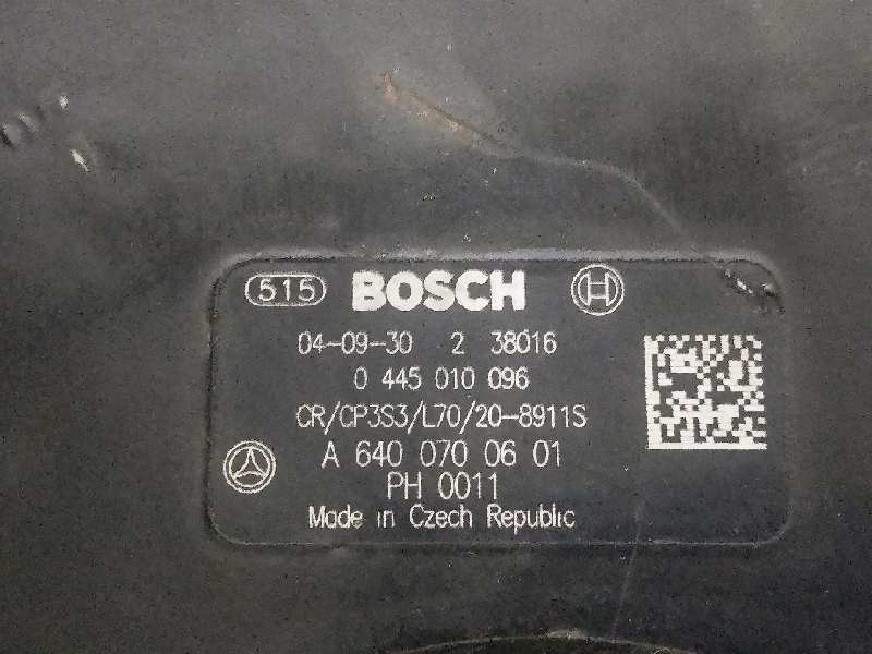 Recambio de bomba inyeccion para smart forfour 1.5 cdi cat referencia OEM IAM 0445010096 BOSCH 