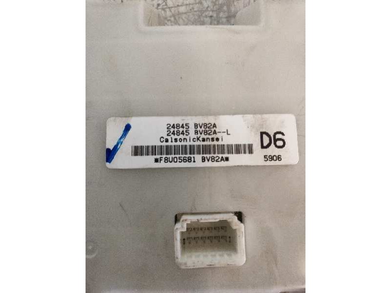 Recambio de mando calefaccion / aire acondicionado para nissan juke (f15) 1.5 turbodiesel cat referencia OEM IAM 24845BV82A 2484