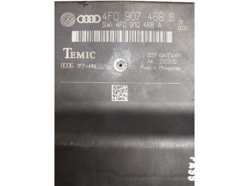 Recambio de centralita airbag para audi a6 avant (4f5) 2.7 v6 24v tdi referencia OEM IAM 4F0907468B 4F0910468A 