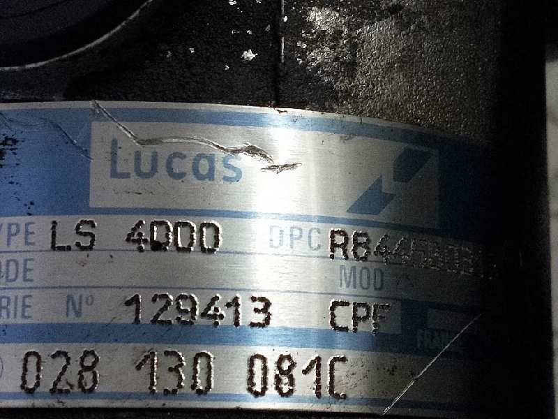 Recambio de bomba inyeccion para skoda felicia berlina ( 791) 1.9 diesel cat referencia OEM IAM R8445B031B 028130081C LUCAS