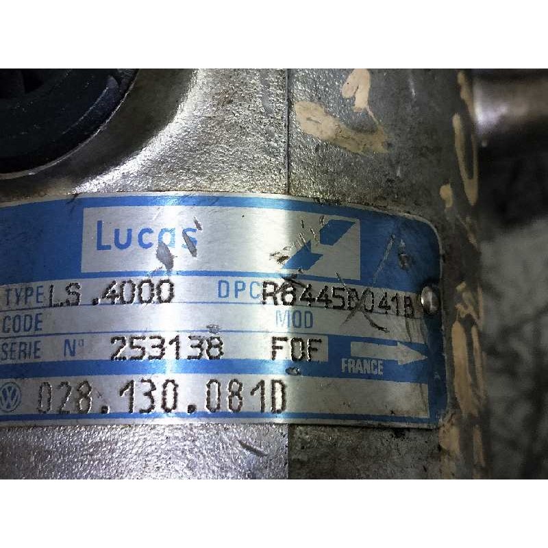 Recambio de bomba inyeccion para skoda felicia berlina ( 791) 1.9 diesel cat referencia OEM IAM R8445B041B 028130081D LUCAS