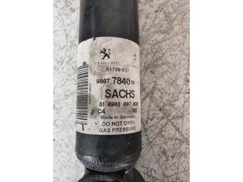 Recambio de amortiguador trasero para citroen ds5 style referencia OEM IAM 980778408001  