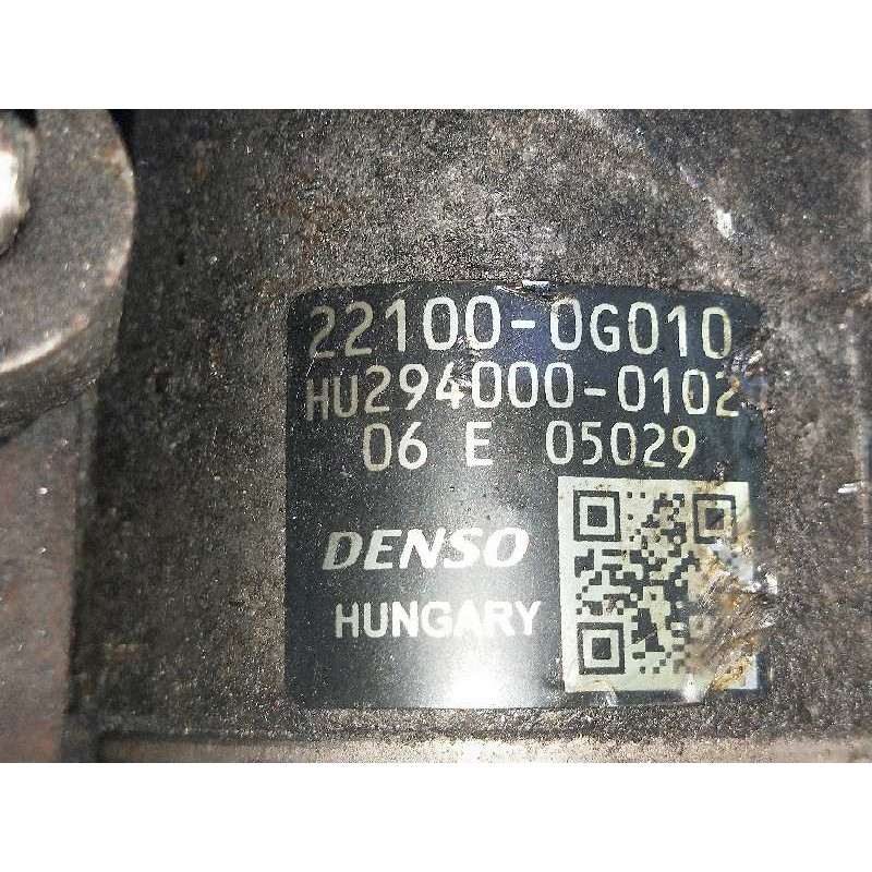 Recambio de bomba inyeccion para toyota avensis berlina (t25) 2.0 d4-d executive berlina (5-ptas.) referencia OEM IAM 2940000102 Recambio de bomba inyeccion para toyota avensis berlina (t25) 2.0 d4-d executive berlina (5-ptas.) referencia OEM IAM 2940000102