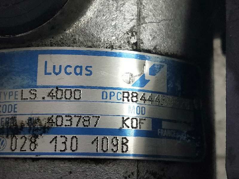 Recambio de bomba inyeccion para volkswagen polo berlina (6n1) 1.9 diesel referencia OEM IAM R8444B952B 028130109B LUCAS
