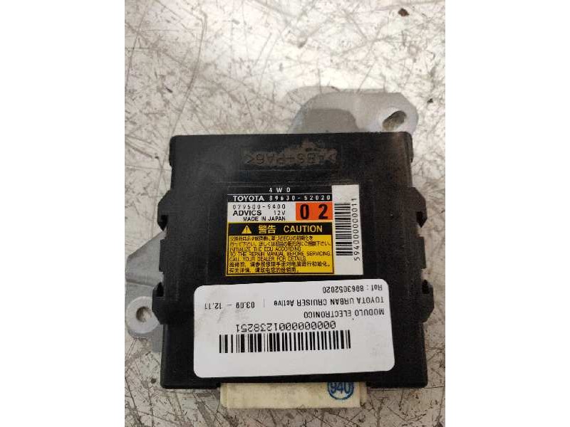 Recambio de modulo electronico para toyota urban cruiser active referencia OEM IAM 8963052020 0795009400 