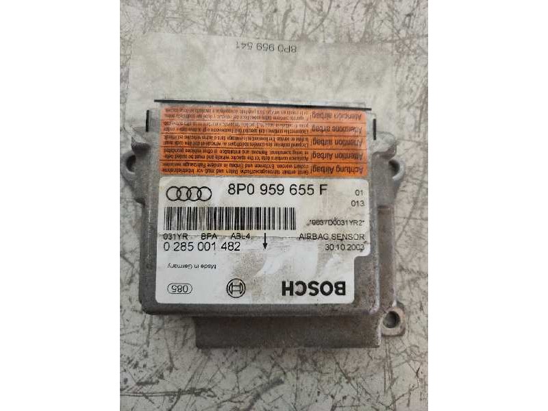Recambio de centralita airbag para audi a3 (8p) 2.0 tdi ambiente referencia OEM IAM 0285001482 8P0959655F 